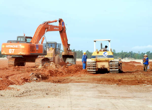 San lấp mặt bằng Bình Dương